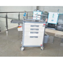 Mobile Hospital Patient ABS Wheels Nursing Trolley